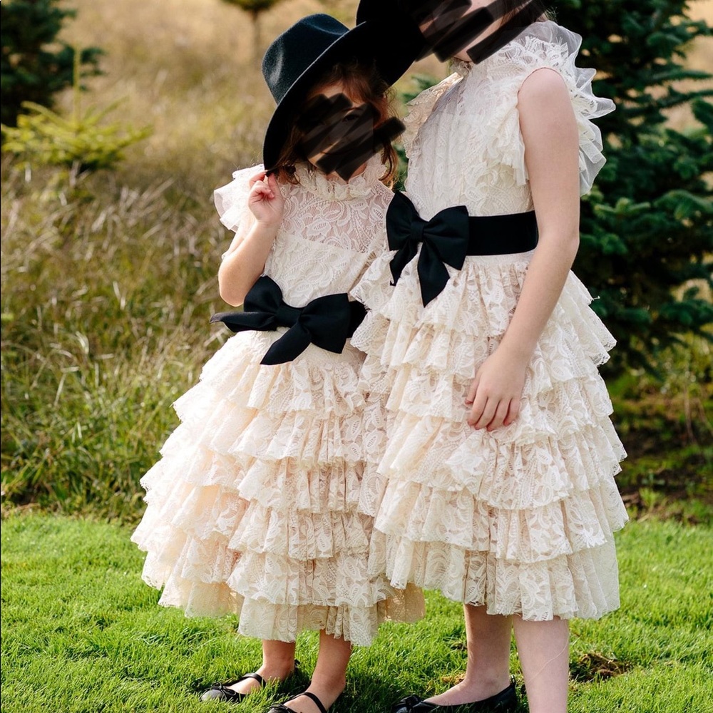 Joyfolie ANOUK PETTICOAT DRESS in cream